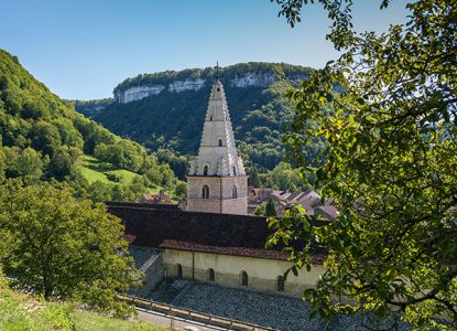 Tourisme Baume-les-Messieurs Jura : Abbaye de Baume-les-Messieurs