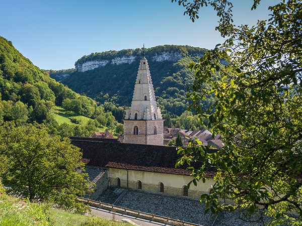 Tourisme Baume-les-Messieurs Jura : Abbaye de Baume-les-Messieurs