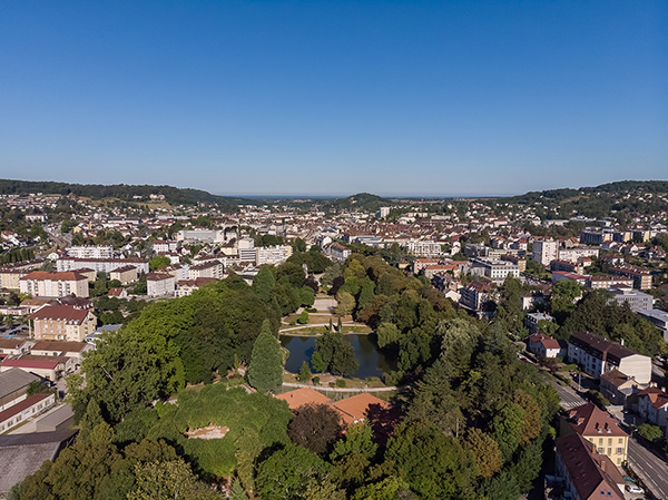 Tourisme Lons-le-Saunier Jura : Parc des Bains à Lons-le-Saunier