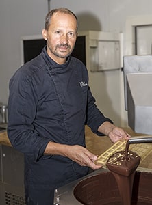 Production de chocolats Pelen