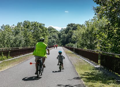 Tourisme Lons-le-Saunier Jura : voie verte Courlans