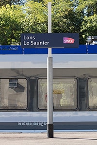 Tourisme Lons-le-Saunier Jura : Quai de la Gare de Lons-le-Saunier