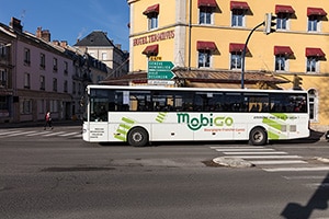 Tourisme Lons-le-Saunier Jura : Bus Mobigo à Lons-le-Saunier