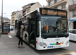 Tourisme Lons-le-Saunier Jura : Bus Tallis à Lons-le-Saunier