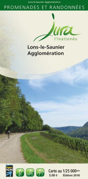 Couverture cartoguide Ecla - Office de Tourisme Lons-le-Saunier