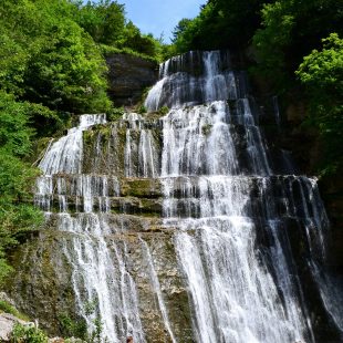Tourisme Jura : cascades du Hérisson