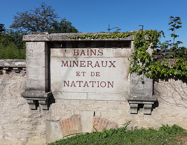 Tourisme Lons-le-Saunier Jura : Puits Salé, vestiges des bains anciens