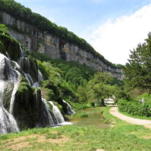 Tourisme Baume-les-Messieurs Jura : Cascade de Baume-les-Messieurs, cascade de Tufs