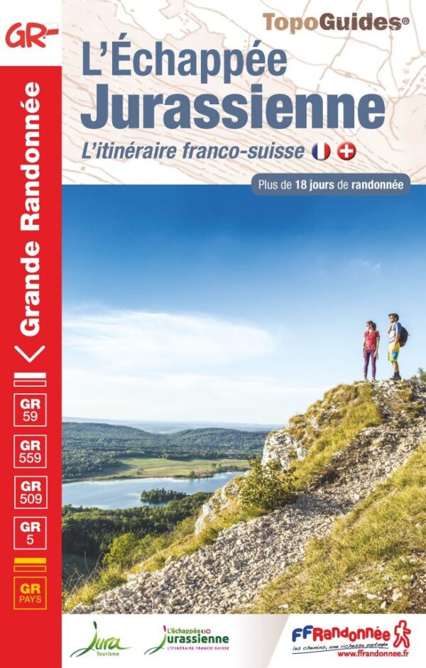Tourisme Lons-le-Saunier Jura : boutique Office de Tourisme - Topoguide L'Échappée Jurassienne