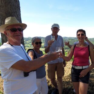 Tourisme Lons-le-Saunier Jura : Balade dégustation dans les vignes de Montaigu, Jura