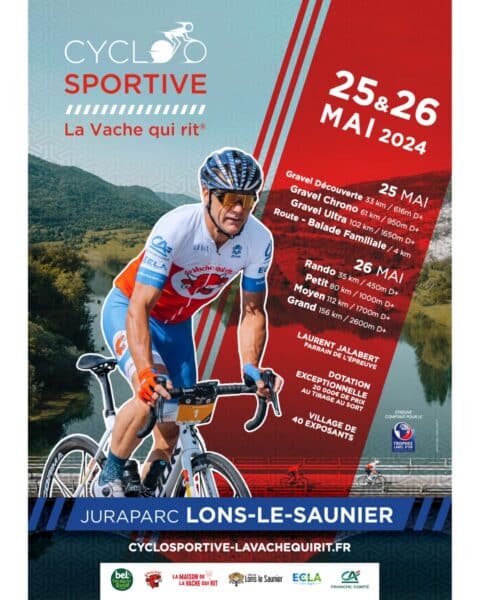 Tourisme Lons-le-Saunier Jura - Cyclosportive La Vache qui rit
