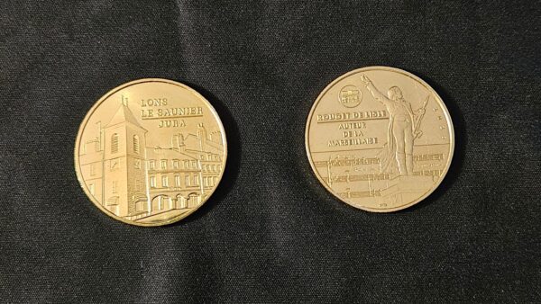 Monnaie de Paris Lons-le-Saunier, ville natale de Rouget de Lisle - auteur de la Marseillaise