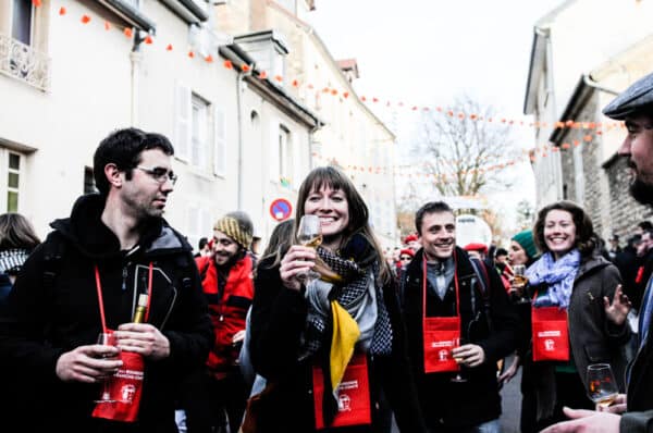 Percée du Vin Jaune 2016 à Lons-le-Saunier