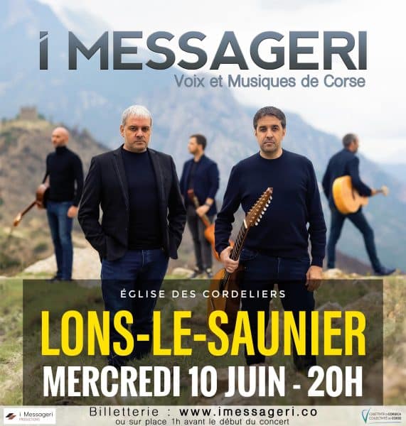 Concert voix et musique Corse I Messageri